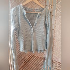 Free People One Colt Thermal henley